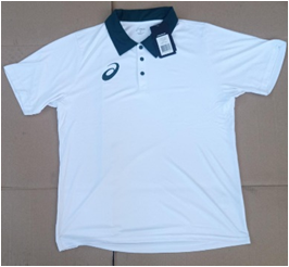 Asics White Court Polo Shirt