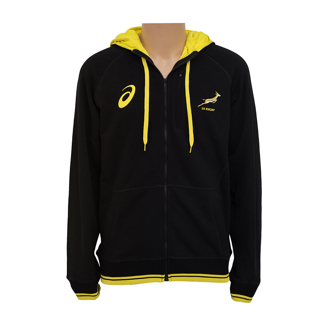 Springbok Black Full Zip Hoodie (Stronger Together)