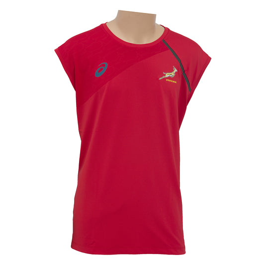 Springbok Red Sleeveless Training Vest