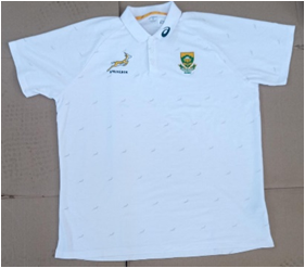 Springbok White Polo Shirt